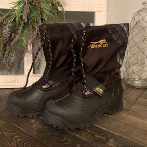 Arctic Cat Boy Size 2 Snow Boots